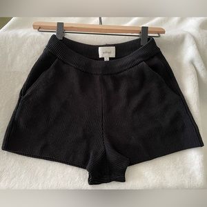 Aritzia - Wilfred Knit Shorts - Black - XS